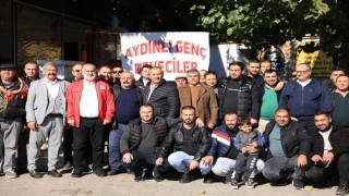 Aydınlı deveciler havut hayrında bir araya geldi