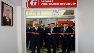 Babadağ Vergi Dairesi Müdürlüğü hizmete açıldı