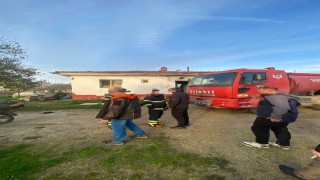 Babaeskide ev yangını: 1 ölü, 1 yaralı