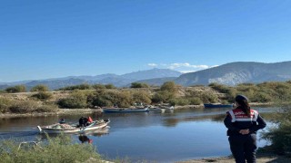 Bafa Gölünde hayvanların yaşam alanları kontrol edildi