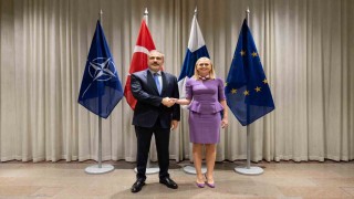 Bakan Fidan, Finlandiyalı mevkidaşı Valtonen ile bir araya geldi