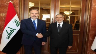Bakan Fidan, Irak Temsilciler Meclisi Başkanı Meşhedani ile görüştü