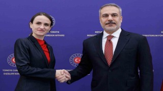 Bakan Fidan, Roman mevkidaşı ile görüştü