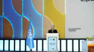 Bakan Göktaş Katarda 2. Dünya Sosyal Kalkınma Zirvesi Genel Kuruluna hitap etti