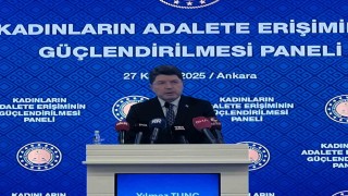 Bakan Tunç: Kadına yönelik şiddet bizim kırmızı çizgimizdir 