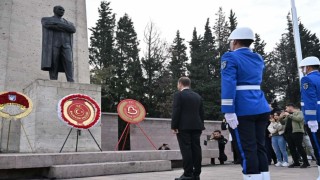 Balıkesir, 10 Kasımda Atasını andı