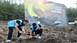 Balıkesirde gençler Yeşil Vatan için buluştu