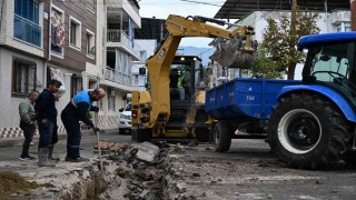 Barbarosun altyapı çalışmaları tamamlanıyor