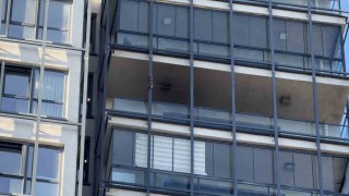 Başakşehirde 27 katlı binada yangın paniği