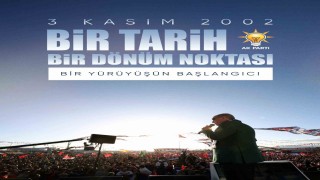 Başkan Albayrak: 3 Kasım 2002 ülkemizin geleceğini değiştiren bir yolculuğun başlangıcıydı