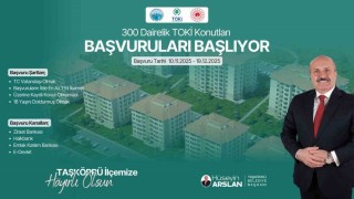 Başkan Arslandan TOKİ projesi için vatandaşlara başvuru hatırlatması