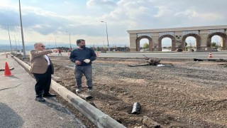 Başkan Büyükkılıçtan Talas Bulvarı üzerindeki kavşak düzenleme ve deplase çalışmalarında pazar mesaisi