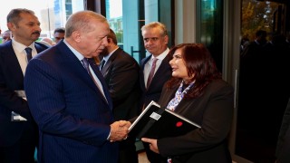 Başkan Çerçioğlu, Cumhurbaşkanı Erdoğanın başkanlığında düzenlenen toplantıya katıldı