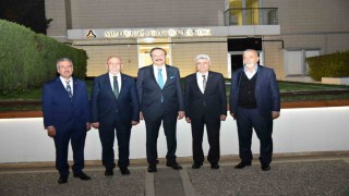 Başkan Dumandağ, TOBB Başkanı Hisarcıklıoğlu ile bir araya geldi