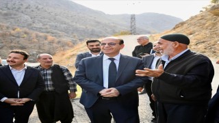 Başkan Geçit, Porga bölgesinde kırsal yatırımları yerinde inceledi