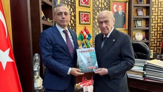 Başkan İbrahim Çenet’ten MHP Lideri Bahçeli’ye Ziyaret
