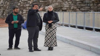 Başkan Subaşı Hamsu Köprüsündeki çalışmaları yerinde inceledi