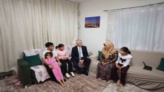 Başkan Tahmazoğlundan aile ve esnaf ziyaretleri