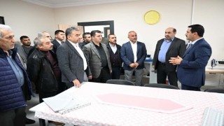 Başkan Taşkın, tamamlanan projeleri teşkilatla inceledi