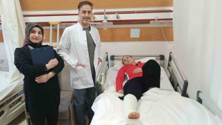 Batmanda bir ilk: Milli sporcu kapalı yöntem aşil tendonu ameliyatıyla sağlığına kavuştu