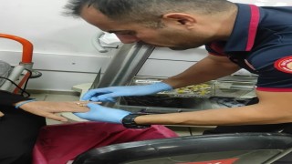 Batmanda itfaiye ve sağlık ekiplerinden ortak yüzük çıkartma operasyonu