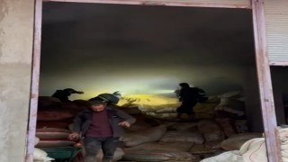 Batmanda saman ve arpa deposunda yangın