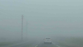 Batmanda sis nedeni ile görüş mesafesi 5 metreye kadar düştü