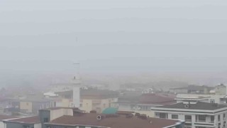 Batmanda yoğun sis etkili oldu