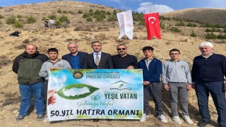 Bayburt Anadolu İmam Hatip Lisesi tarafından hatıra ormanı oluşturuldu