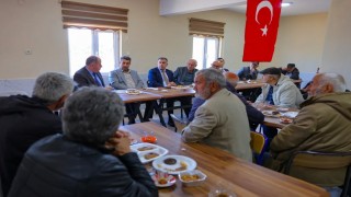 Bayburtta köy sakinleriyle buluşmalar devam ediyor