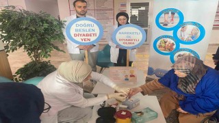 Bayburtta vatandaşlar diyabet hastalığı hakkında bilgilendirildi