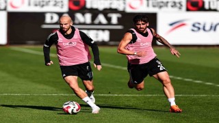 Beşiktaş, Samsunspor maçı hazırlıklarını sürdürdü