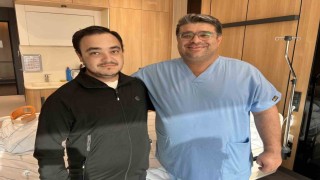 Beyincik sarkması ameliyatı sonrası sağlığına kavuştu