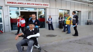 Beyşehir Devlet Hastanesinde tatbikat