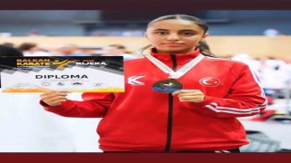Bilecikli Sporcu Elif Azra Yıldırım Balkan üçüncüsü oldu