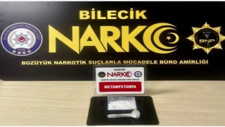 Bilecikte 1 kişinin üzerinden uyuşturucu madde çıktı