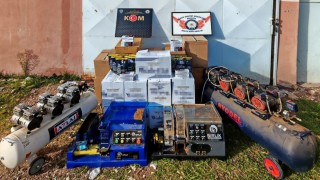 Bilecikte 98 bin makaron ele geçirildi