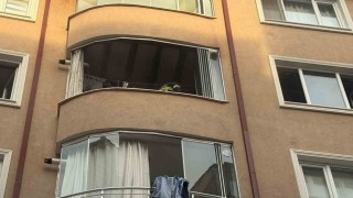 Bilecikte balkonda çıkan yangında bir kişi dumandan etkilendi