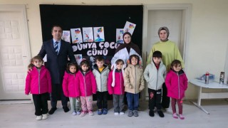 Bilecikte bir hayırseverin mont desteği öğrencileri sevindirdi