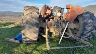 Bilecikte traktörün altında kalan yaşlı adam hayatını kaybetti