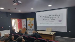 Bingölde arıcılara seminer verildi