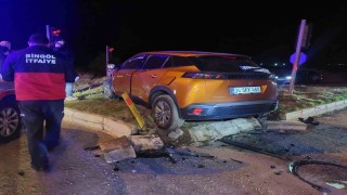 Bingölde trafik kazası: 4 yaralı