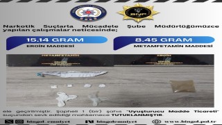 Bingölde uyuşturucu operasyonu