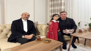 Bir çocuğun samimiyeti: Vali Aydoğdu Beyzanın misafiri oldu