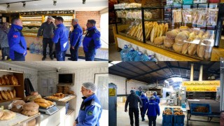 Boluda fırınlara ani denetim: Eksik ve kusura göz açtırmadılar