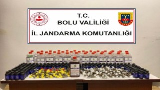 Boluda kaçak içki operasyonu: Piyasa değeri 42 bin lira