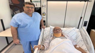 Boyun omuriliğindeki daralma ameliyatı: Yaşlı hasta yeni teknikle ertesi gün sağlığına kavuştu