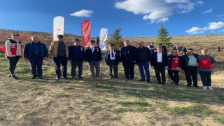 Bozüyükte şehitler anısına fidan dikimi