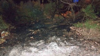 Bucakta arazi yangını