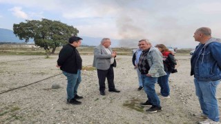 Buharkentte incir fidanlarında gelişim gözlemi yapıldı